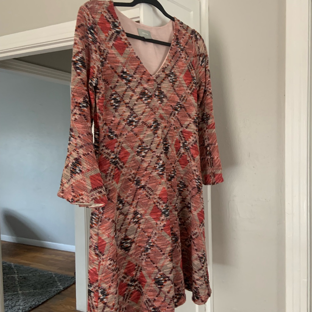 Maeve Multicolor Long Sleeve Dress